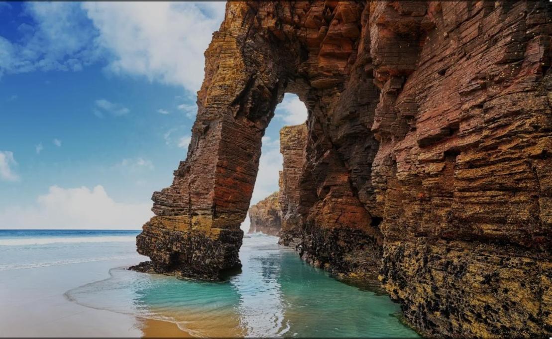 Fantastico Apartamento En Ribadeo Esterno foto